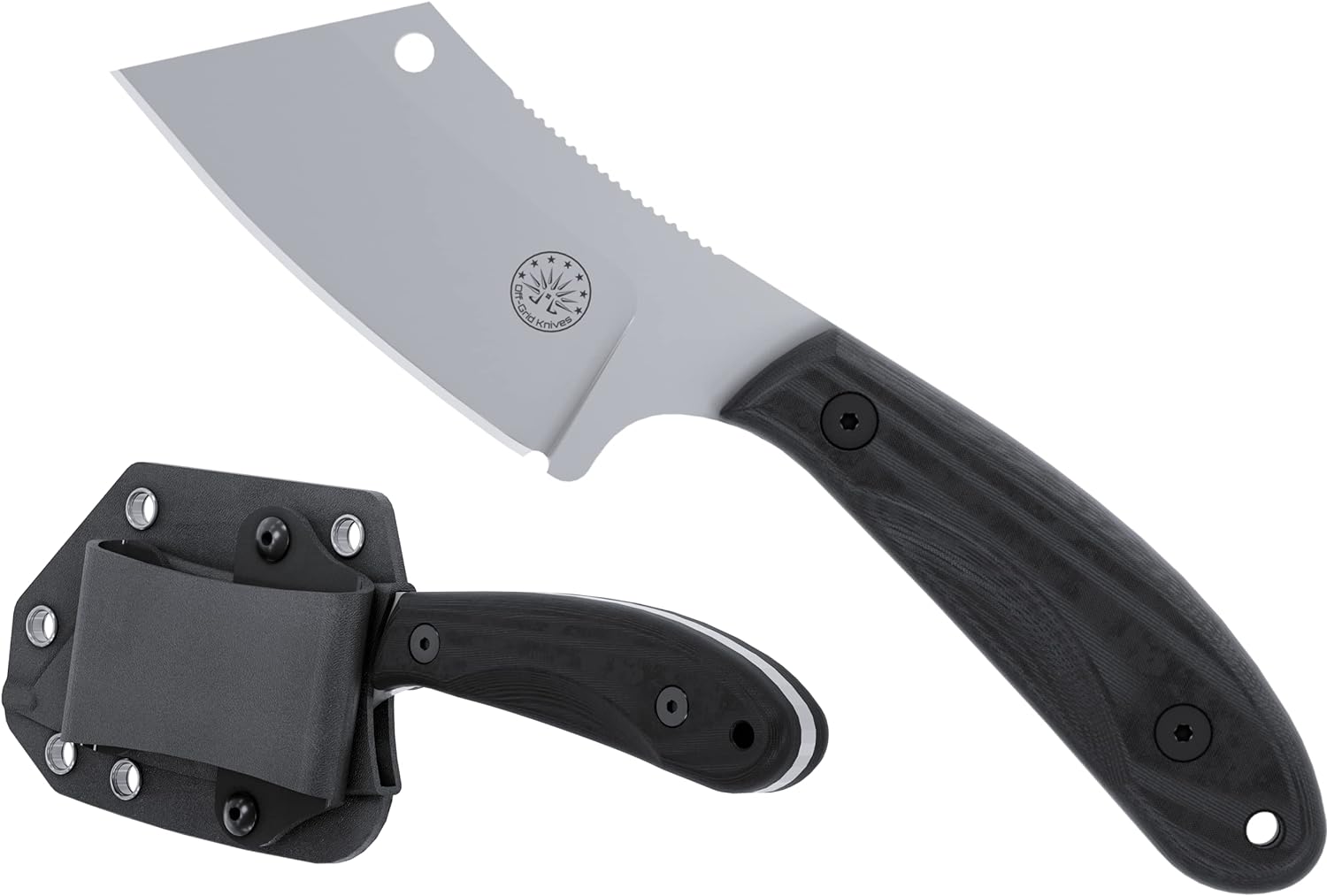 Off-Grid Knives - Hoglet EDC Fixed Blade Cleaver Knife - Off-Grid Women ...